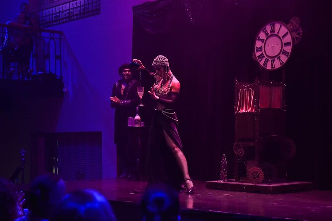 The Tango Show Window in Buenos Aires. - Boleadoras, illusion, and cabaret touches