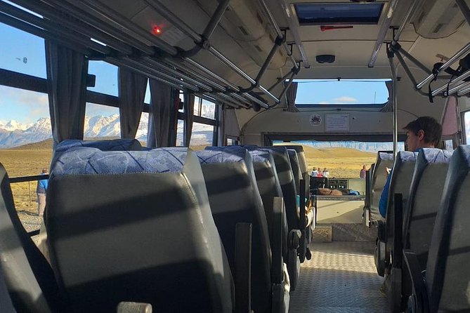Transport "door2door" Calafate-Chalten or Chalten-Calafate - What the Calafate to El Chaltén morning trip is like