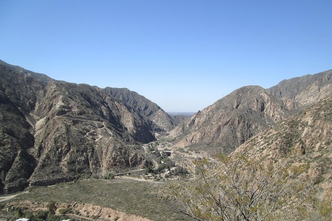Trekking + Rapeles + Terma de Cacheuta ("Thermal Water Park") - Three hours on the Virgin of Cacheuta trail