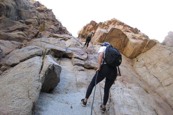 Trekking + Rapeles + Terma de Cacheuta ("Thermal Water Park") - What the guide service adds to a private trip