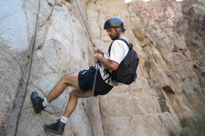 Trekking + Rapeles + Terma de Cacheuta ("Thermal Water Park") - The early ride from Mendoza to the Cacheuta mountains