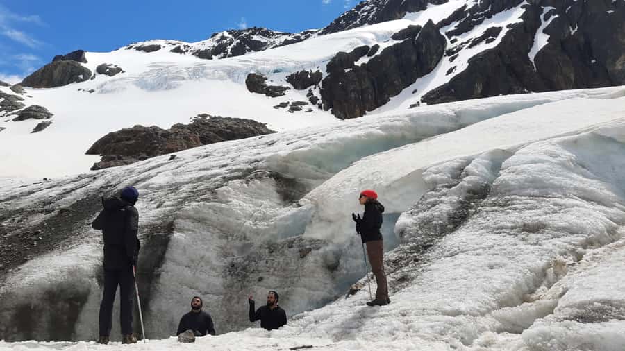 Trekking to Vinciguerra glacier and Tempanos lagoon - The return: same trail, different challenge