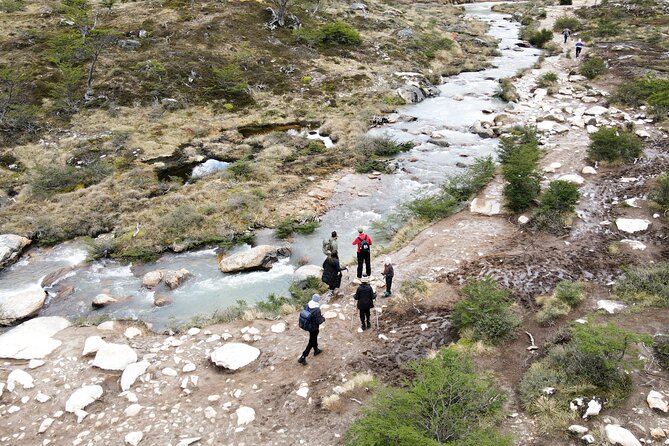 Trekking Tour Laguna Esmeralda and Fuegian Valleys - The lagoon stop, a good reward with a weather caveat