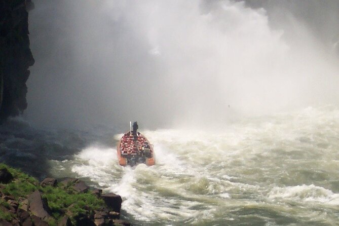 Under the Iguazu Falls live the Great Adventure + Train & Safari - The 7:00 a.m. pickup from Puerto Iguazu
