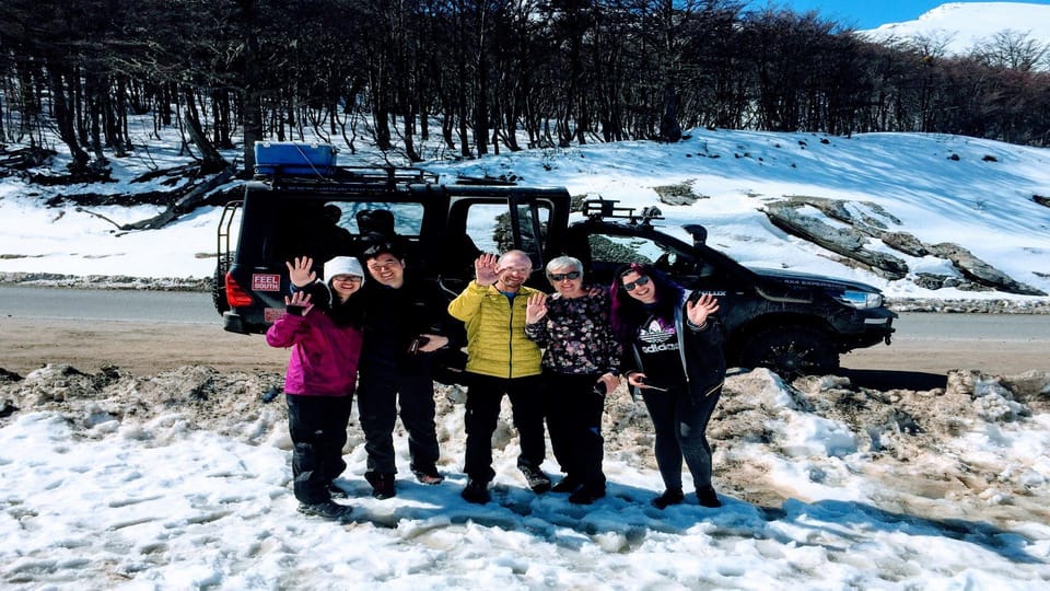 Ushuaia 4WD Off-Road Adventure: Hidden Lakes & Argentine BBQ - The 4x4 ride leaves ordinary roads behind