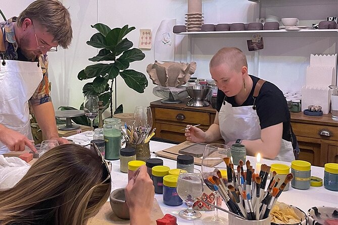 Wine & Pottery Class For Beginners in Buenos Aires Argentina - The three-to-four-week wait for finished ceramics