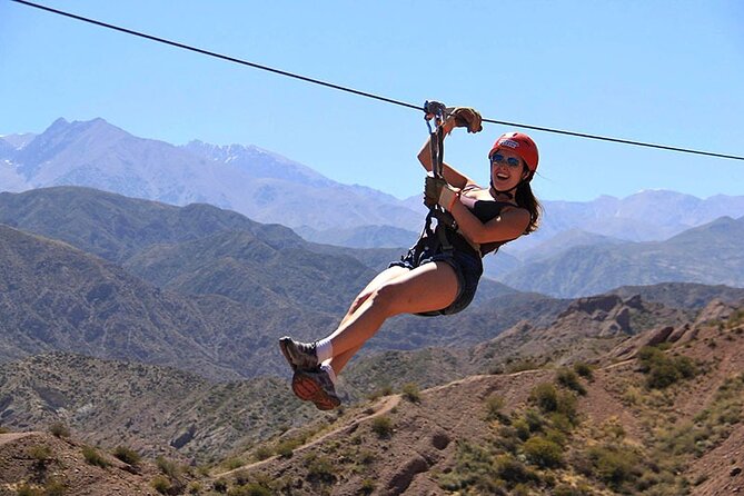 Zipline Adventure: Exploring Potrerillos Valley - The Base Tour and its five steel cables
