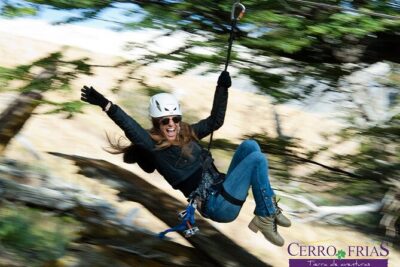 Zipline on Cerro Frías